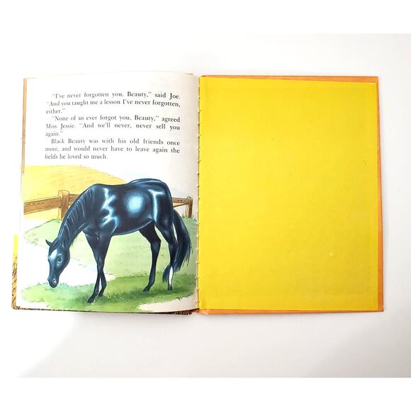 Vtg Black Beauty Retold for Little Children Hardcover by Marcia Martin 1983 - Picture 6 of 8